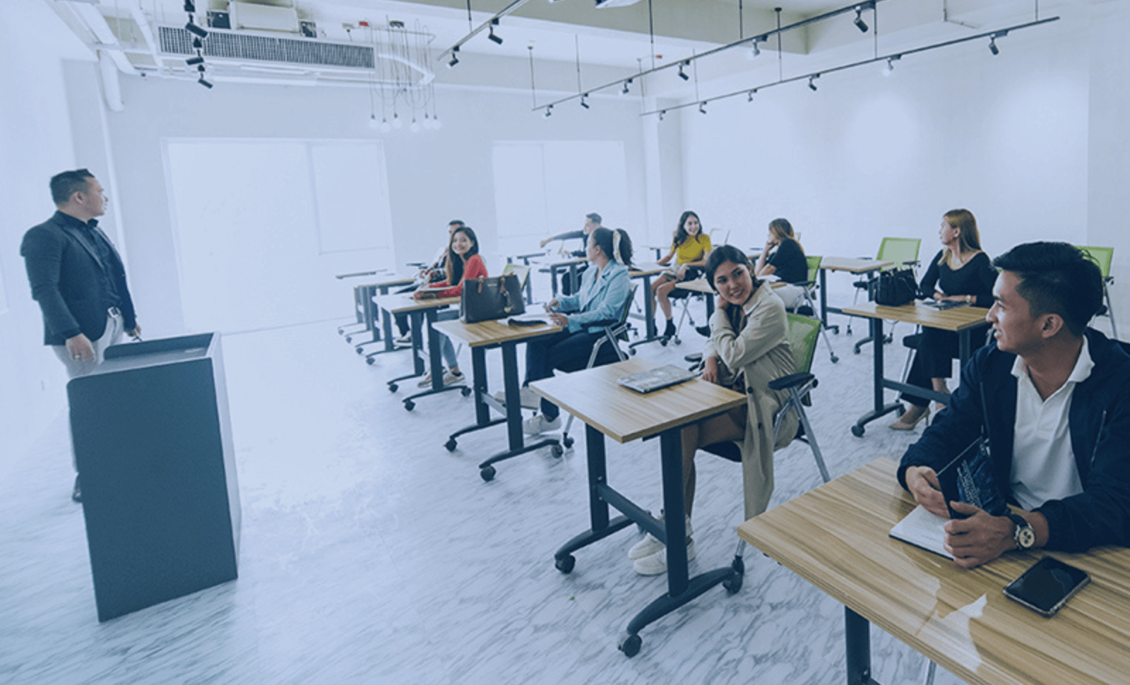 英語レッスン風景