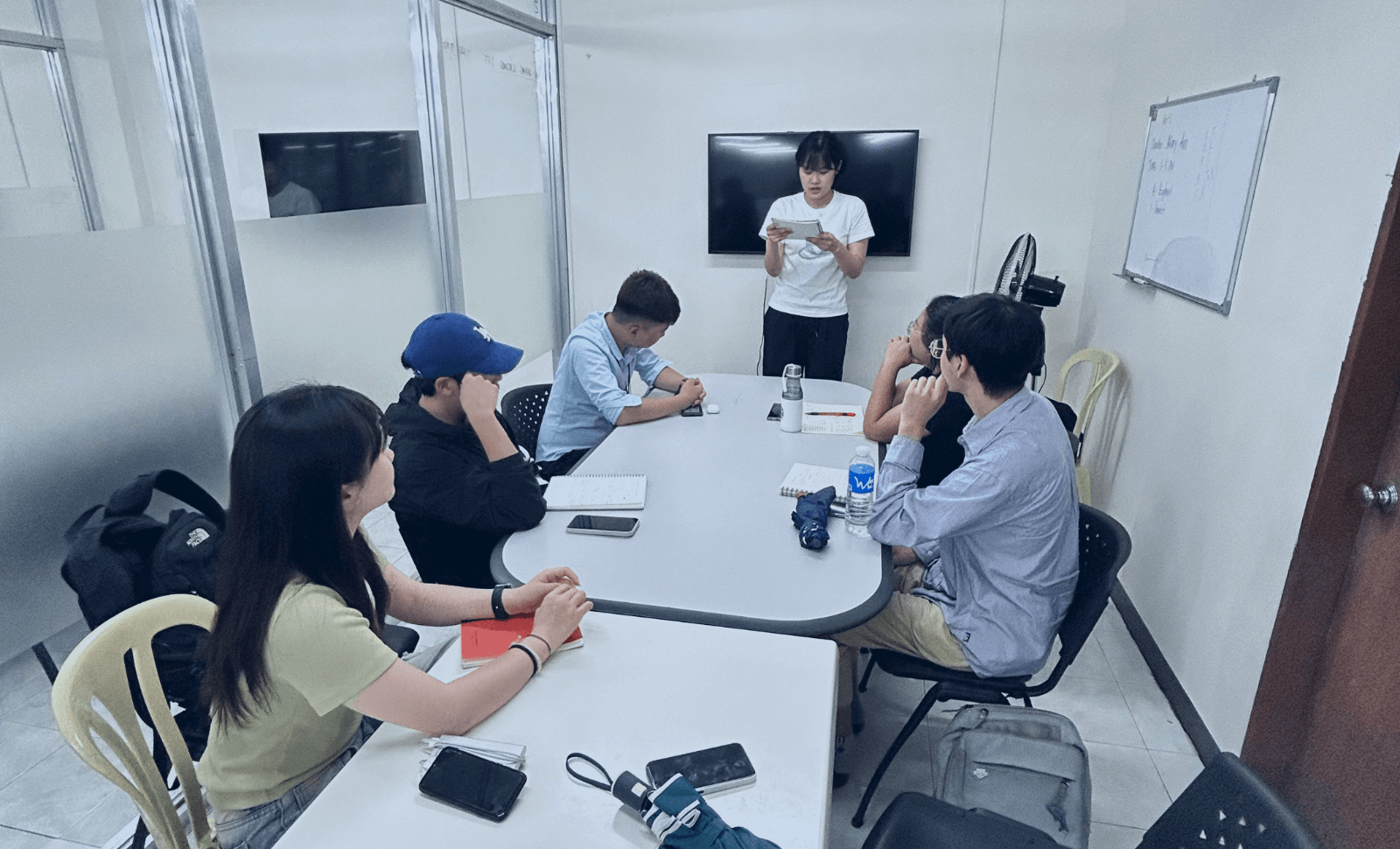 グループ英語レッスン風景